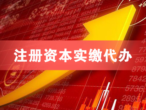 泰兴注册资本实缴代办